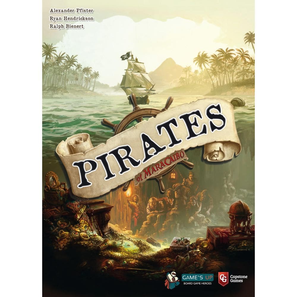 Jogo de Tabuleiro Capstone Games Pirates of Maracaibo 1-4 jogadores
