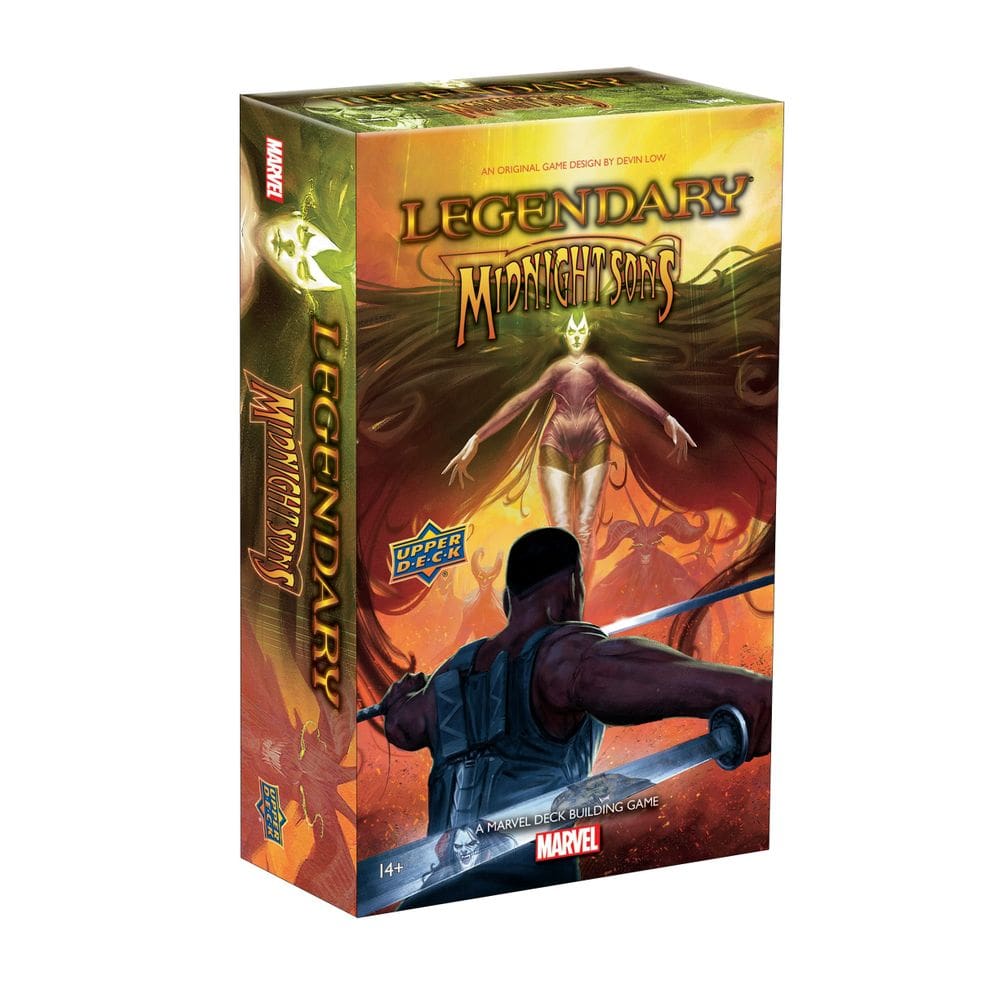 Expansão Marvel Deck Building Game Legendary Midnight Sons