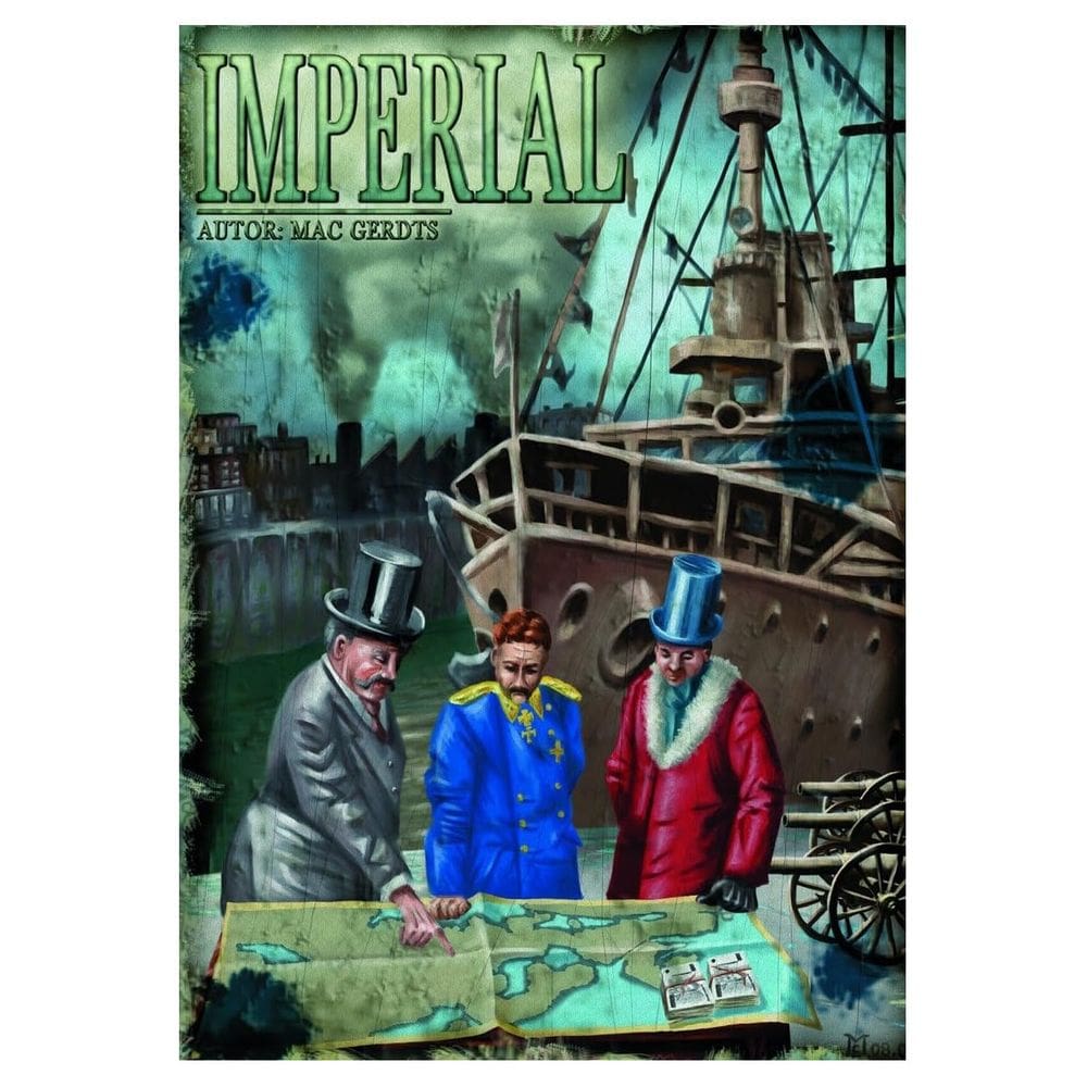 Jogo de tabuleiro Rio Grande Games Imperial para 2-6 jogadores