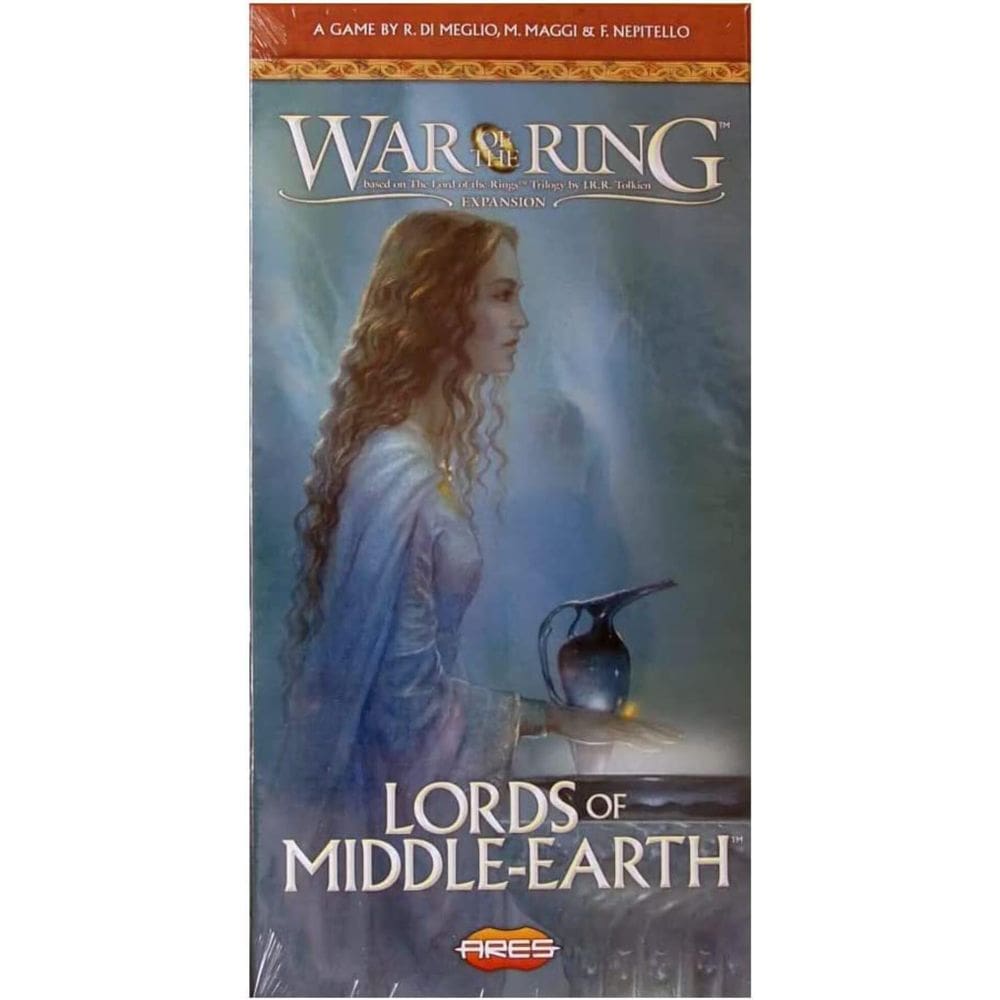 Jogo de tabuleiro Ares Games WOTR Lords of Middle Earth 13+ Years
