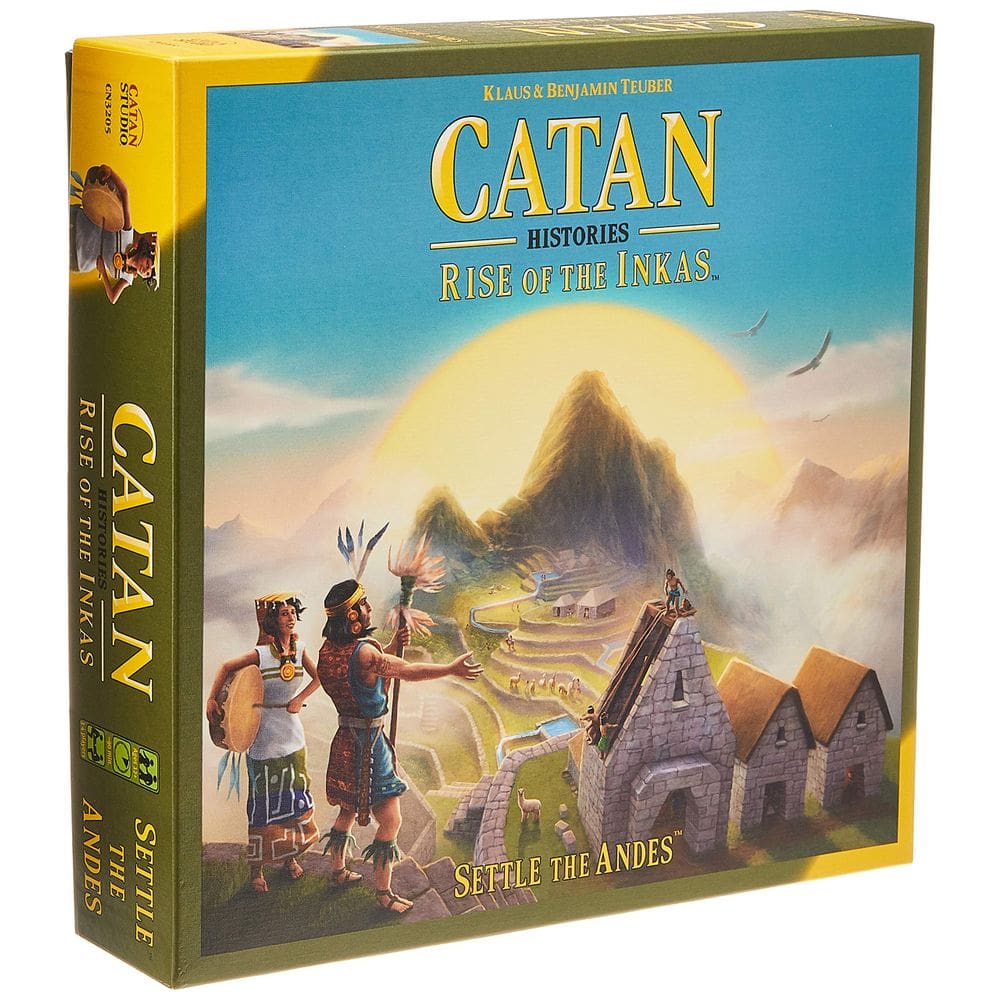 Jogo de Tabuleiro CATAN Histories Rise of the Inkas Kids & Adults