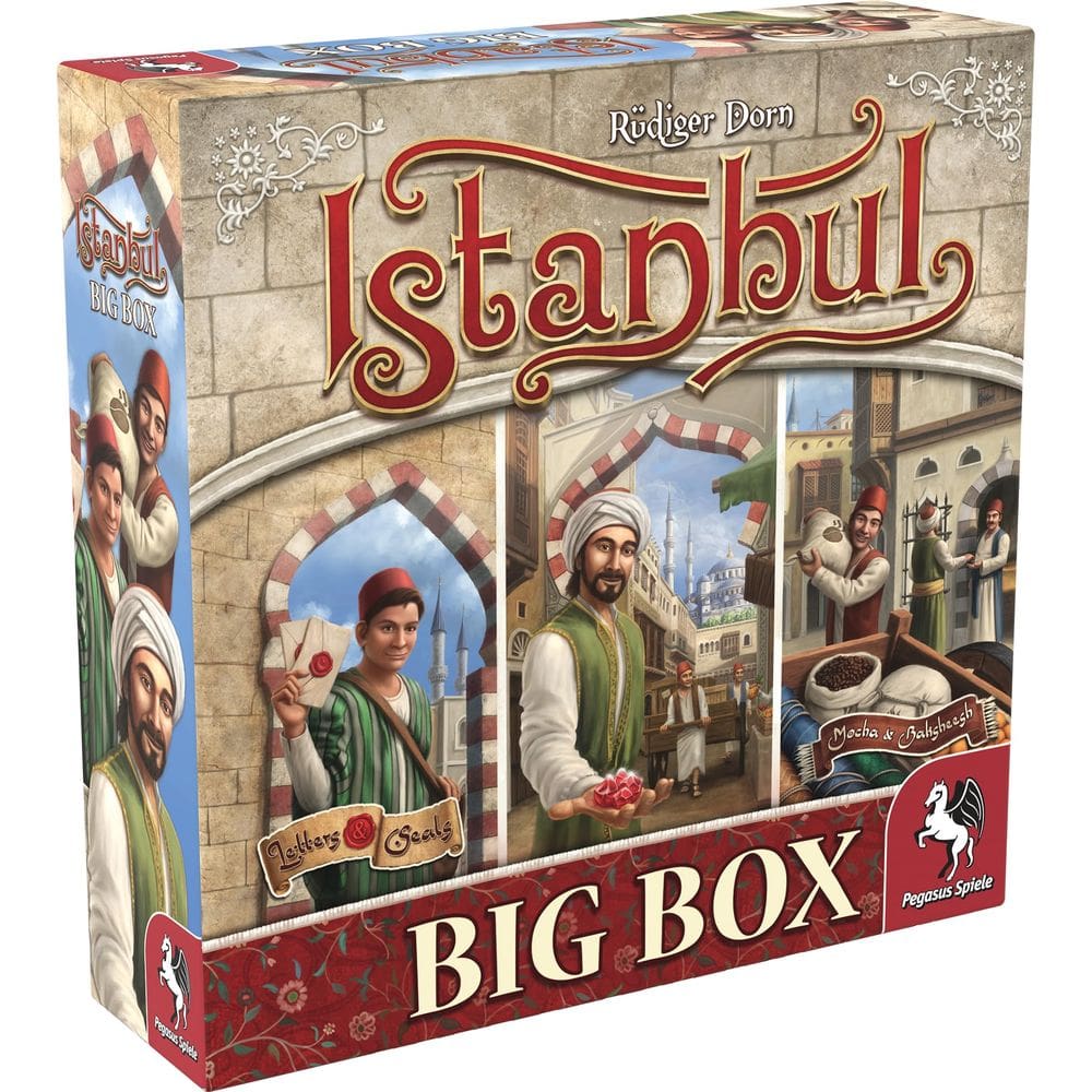 Jogo de Tabuleiro Pegasus Spiele Istanbul Big Box USA Edition