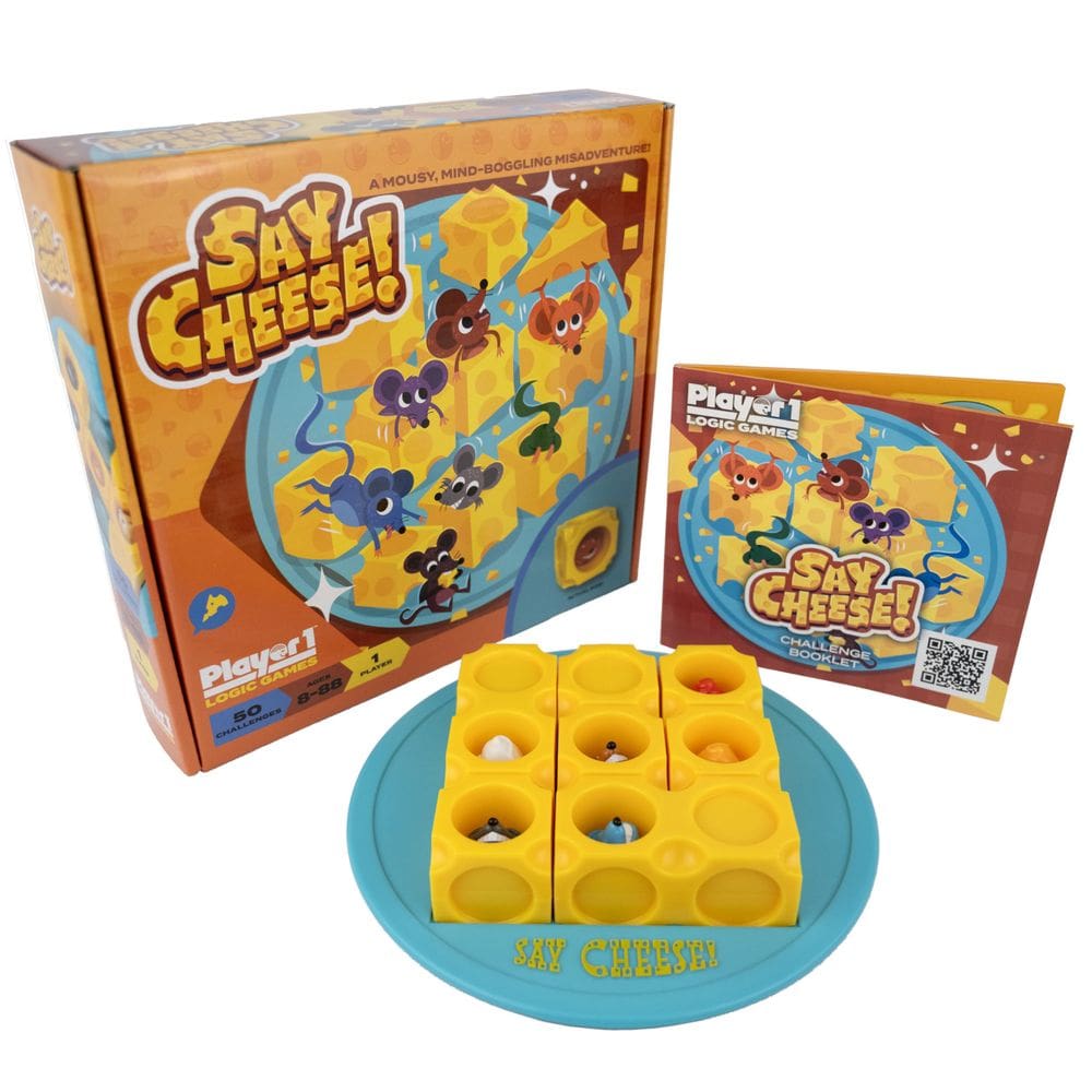 Jogo de quebra-cabeça lógico SAY Cheese! 50 desafios para crianças e adultos