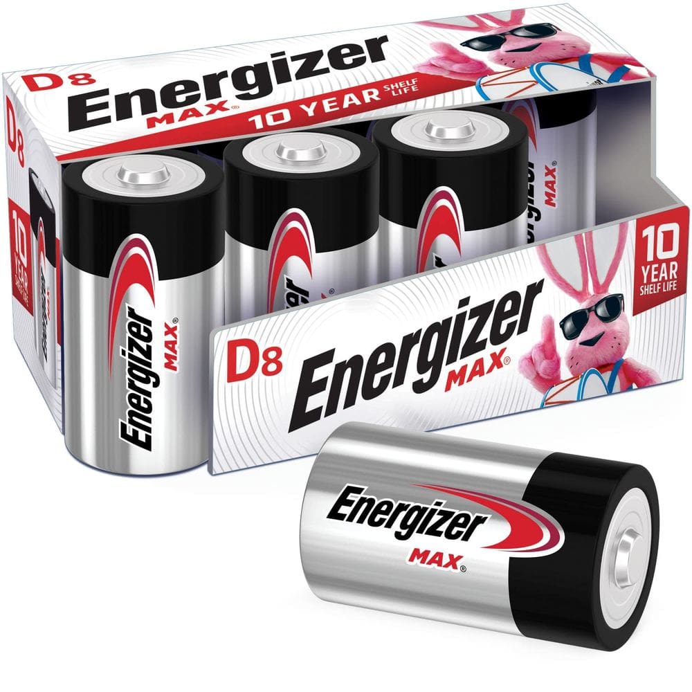 Bateria Energizer D Premium Alkaline (8 unidades)