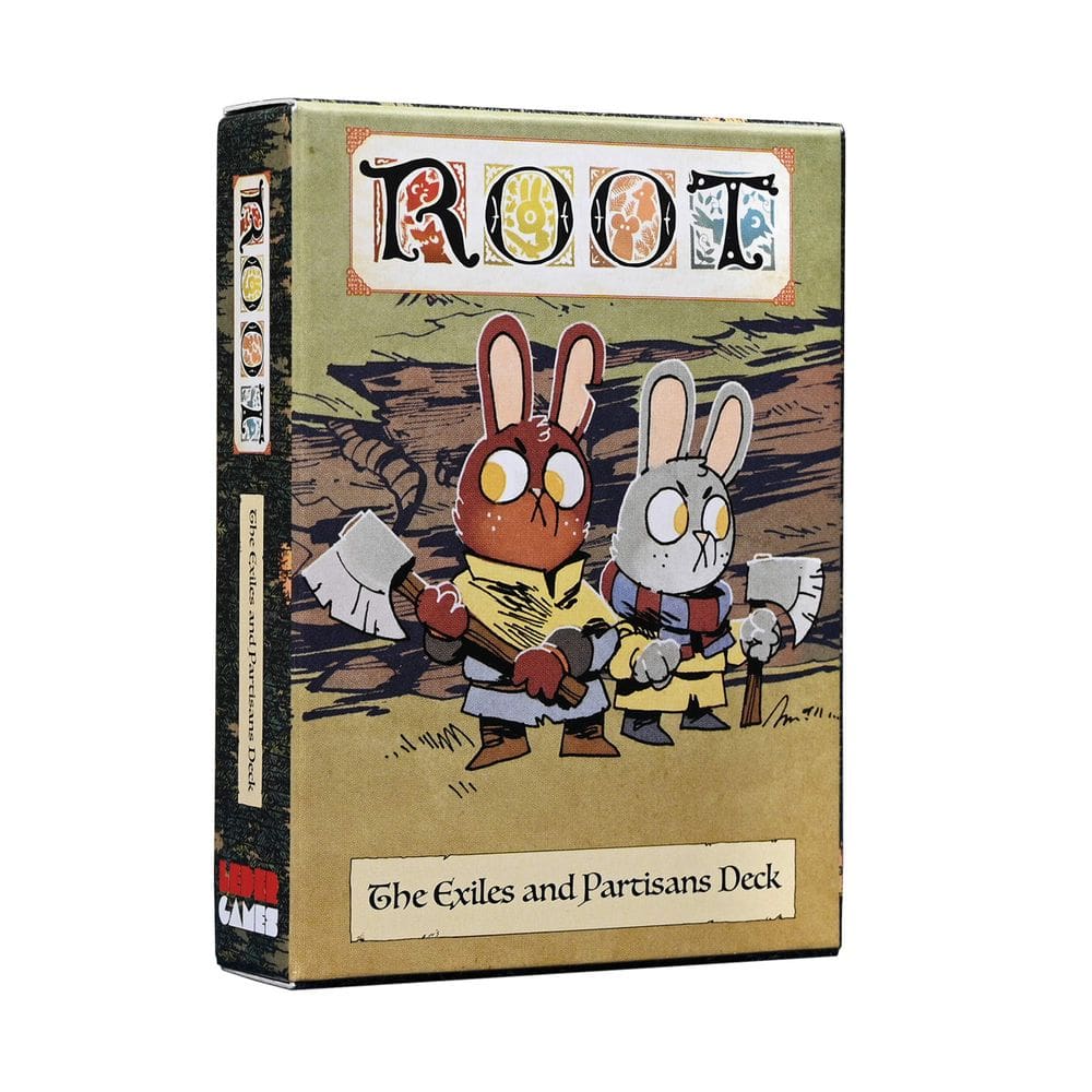 Baralho de cartas Leder Games Root The Exiles and Partisans