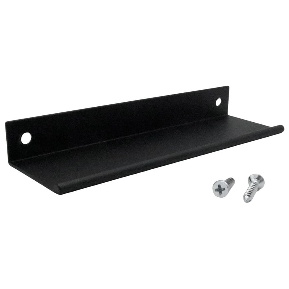 Puxador Móveis Portas Armários Alumínio Preto Slin 96mm 165 Pauma