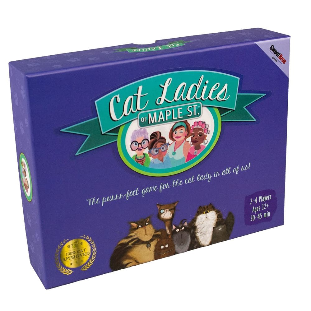 Jogo de Tabuleiro Sweet Bros Games Cat Ladies of Maple St 12+