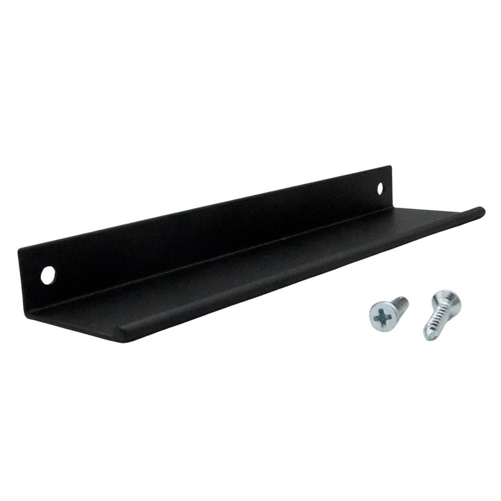 Puxador Móveis Portas Armários Alumínio Preto Slin 192mm 165 Pauma