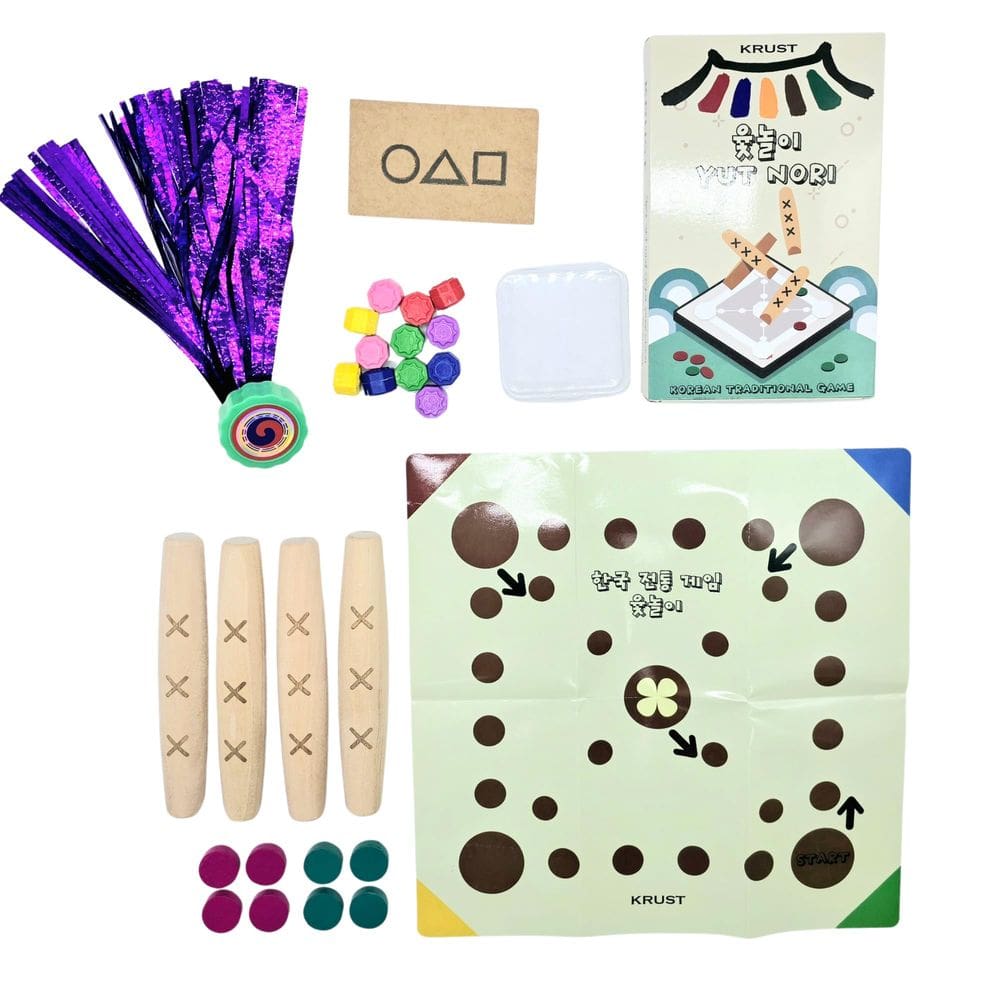Conjunto de jogos COREALL Traditional Korean Family Games