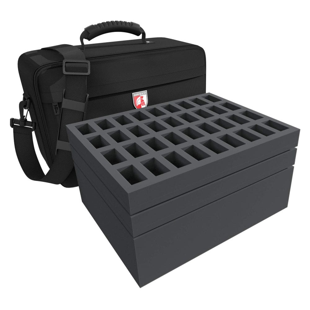 Tanques grandes Case Feldherr Maxi e 72 figuras de infantaria