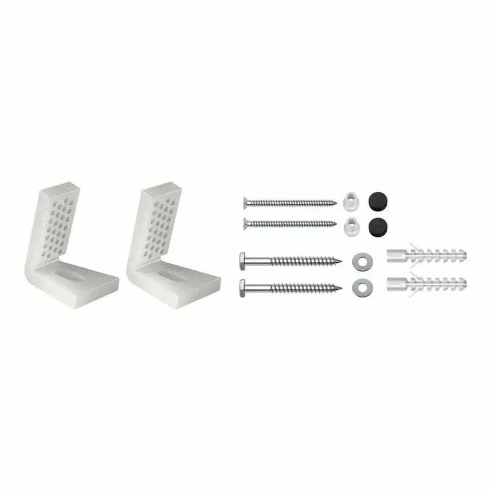 Kit Parafuso para Fixação Lateral de Bacias Luxo Fani Preto Fosco 121 BK