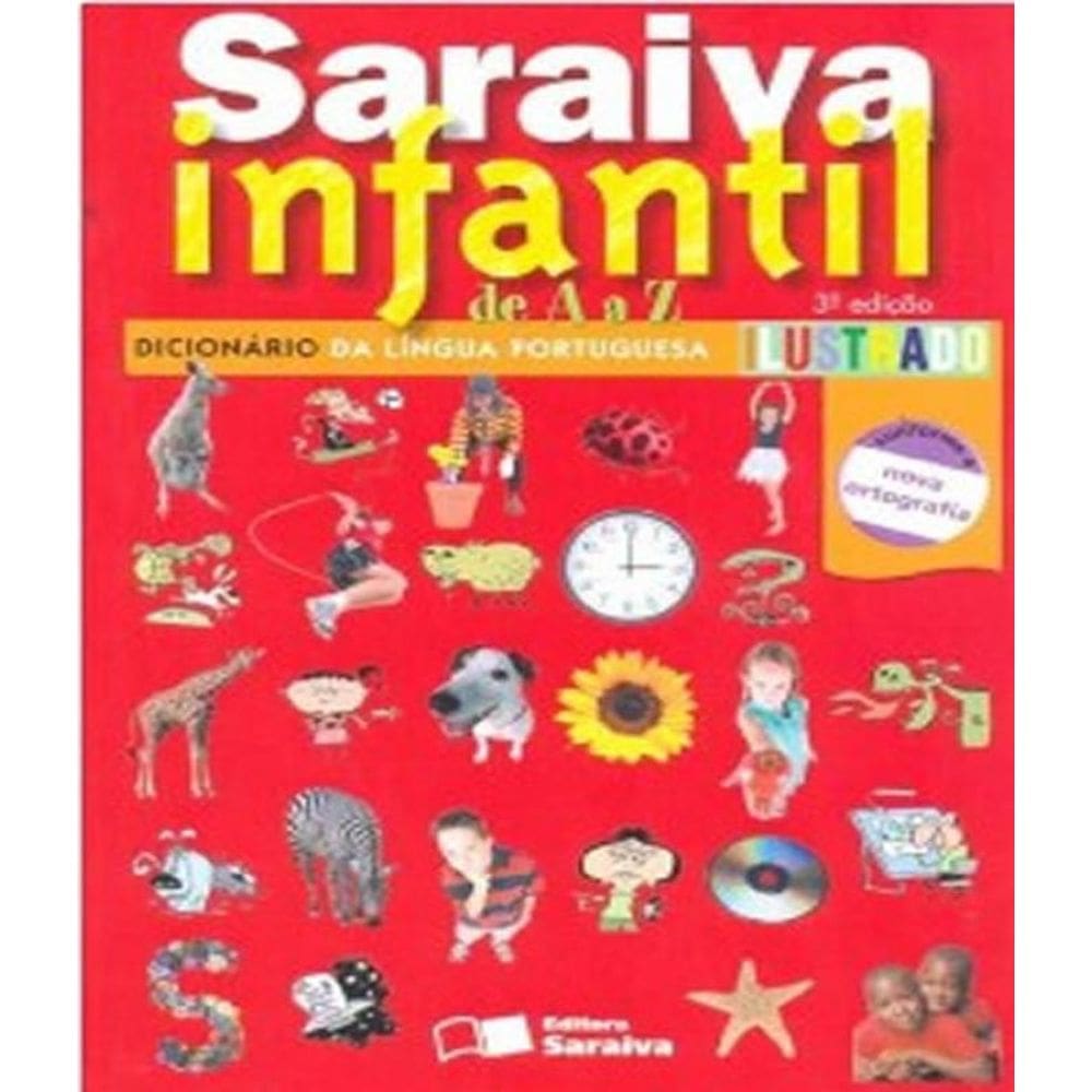 Livro Saraiva Infantil De A A Z - 03 Ed