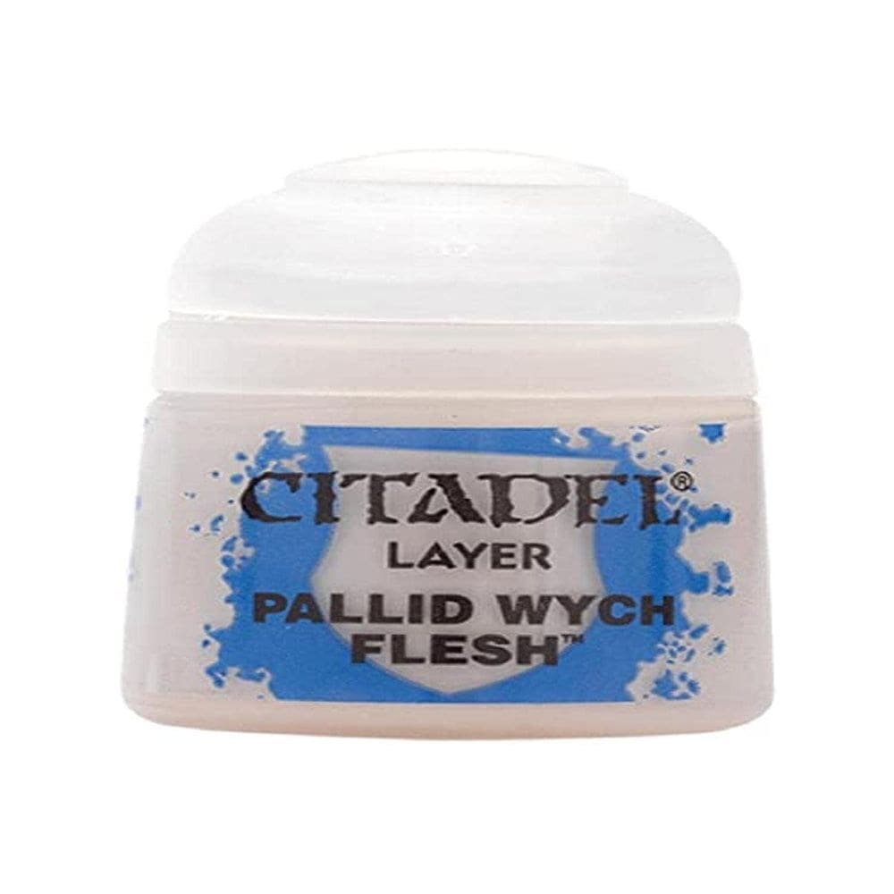 Workshop de jogos de pintura Citadel Layer Pallid Wych Flesh