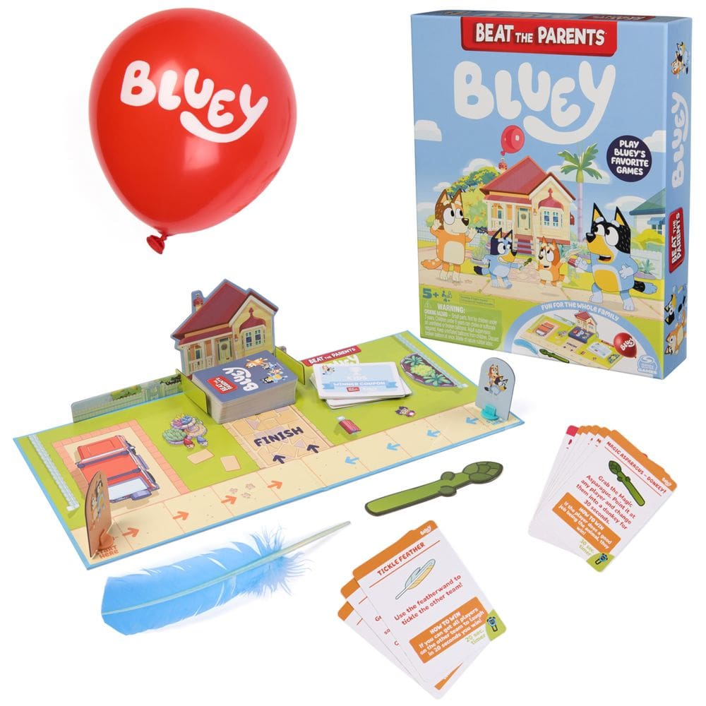 Jogo de Tabuleiro Spin Master Games Bluey Beat The Parents