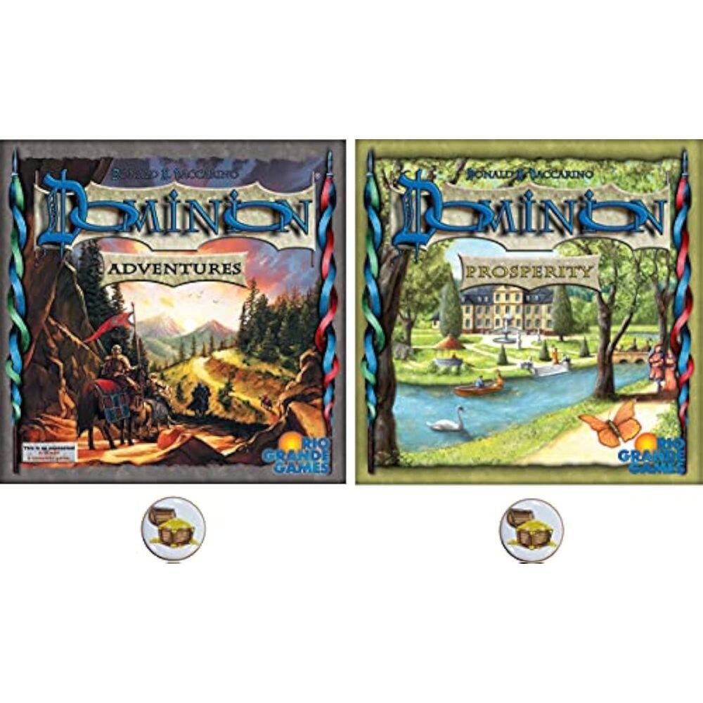 Jogo de tabuleiro AMA Dominion Adventures and Prosperity Expansons