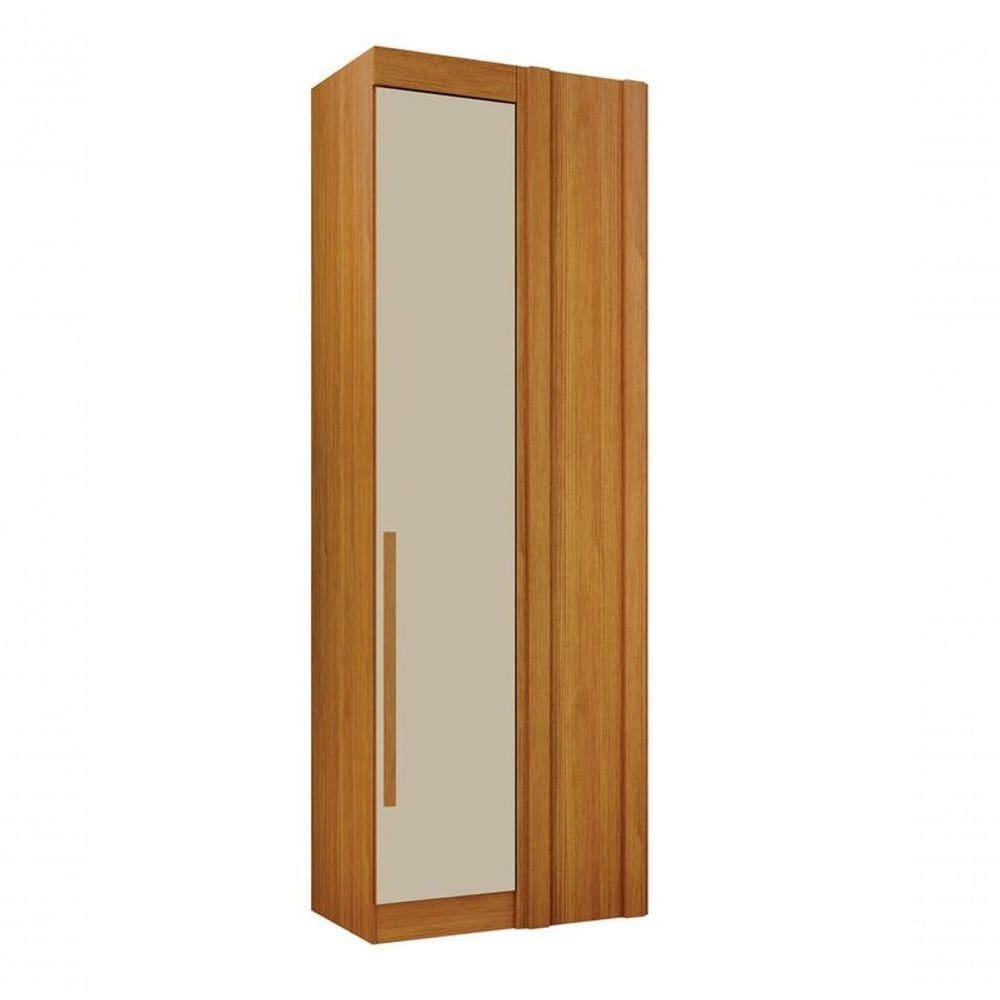Modulado Canto 1 Porta - Orion-cinamomo-off White - Leifer Móveis