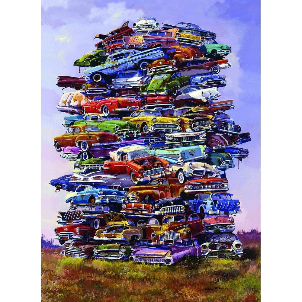 Quebra-cabeça TDC Games Fabulous 50s Junkpile 1000 peças