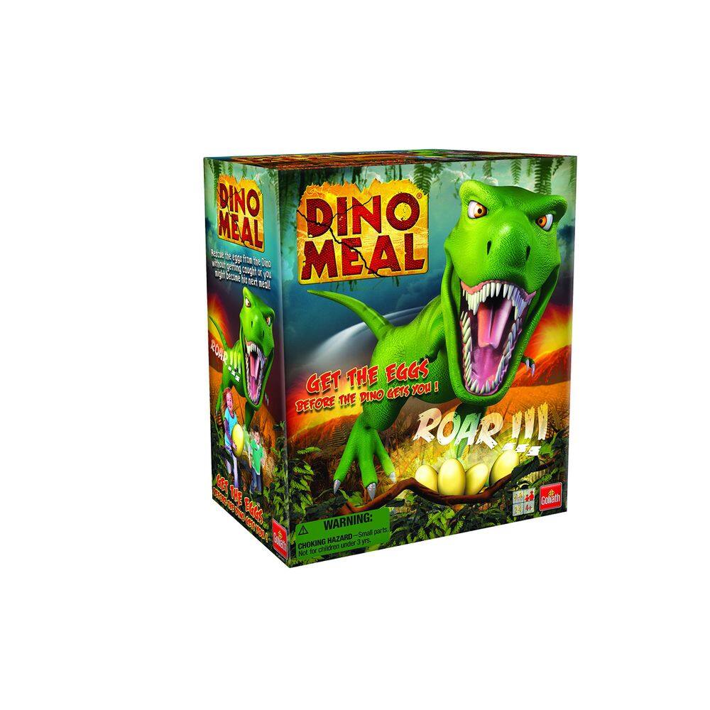 Jogo Goliath Dino Meal Steal Eggs Before Dinosaur Lunges