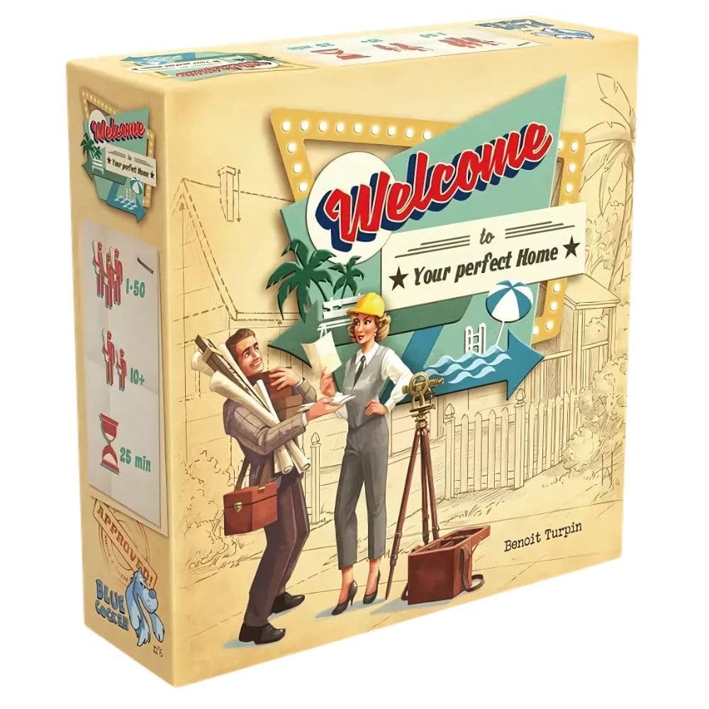 Jogo de Roll and Write Deep Water Games Bem-vindo à 2ª Ed.