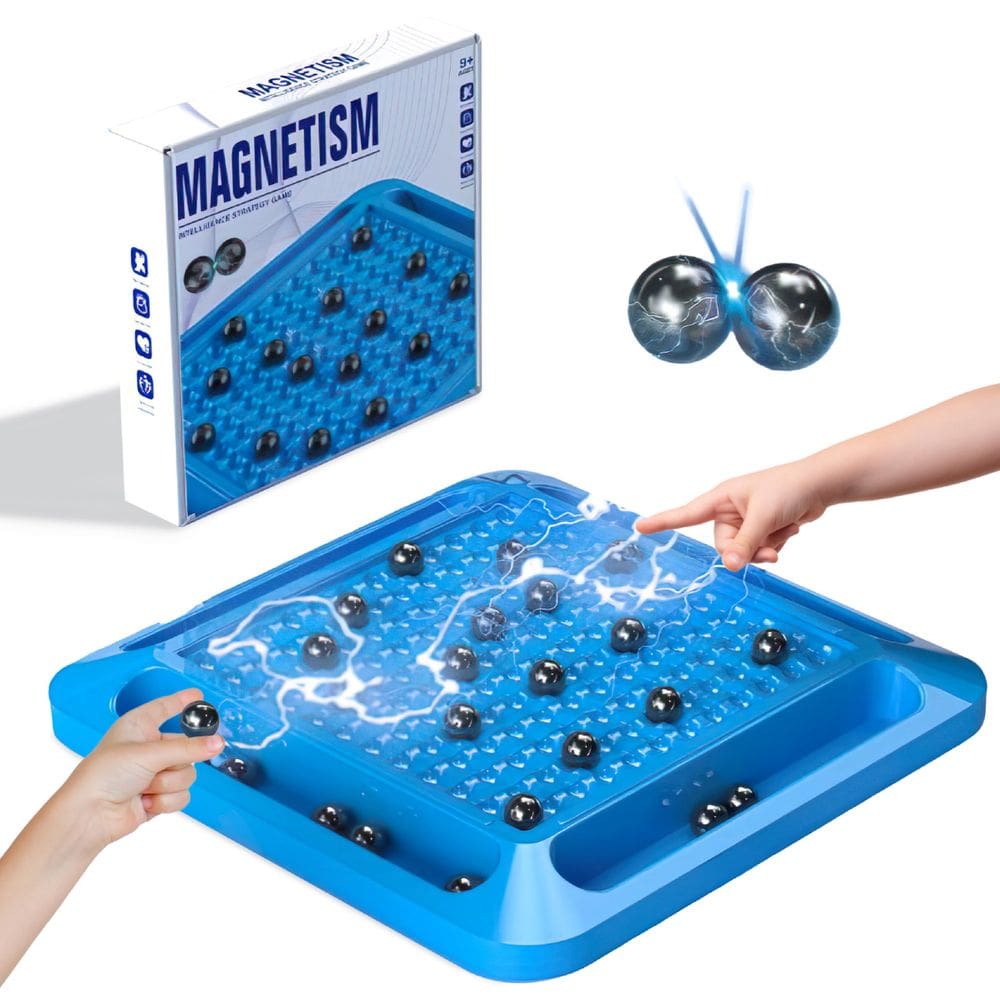 Conjunto de jogos de xadrez magnético Dhrana Kluster para adultos e crianças