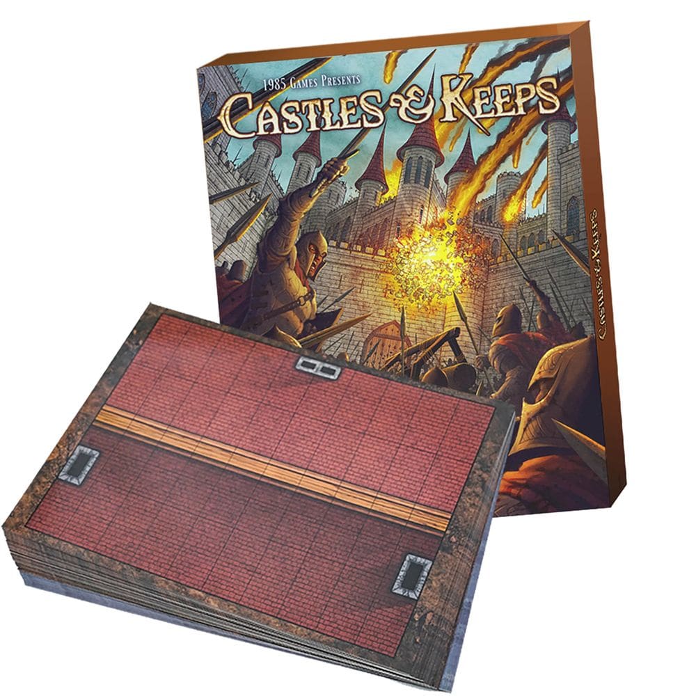 Jogo de tabuleiro DUNGEON CRAFT Castles & Keeps com mais de 1000 peças