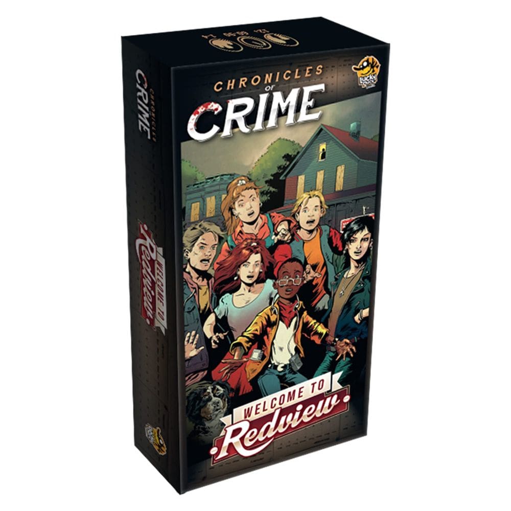 Expansão de jogos de tabuleiro Chronicles of Crime Bem-vindo ao Redview