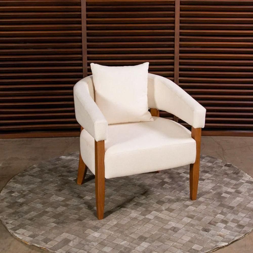 Poltrona Decorativa Valentina Bianchi Móveis
