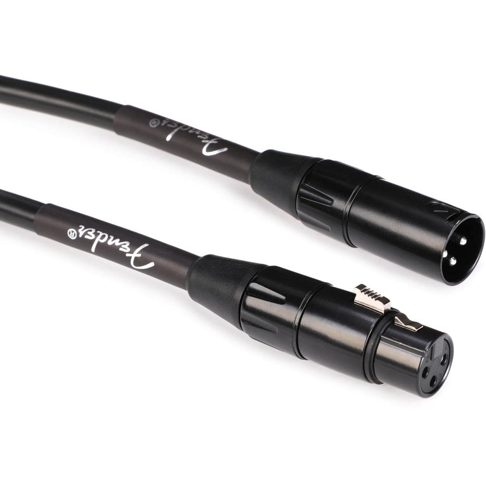 Cabo de microfone Fender Professional Series XLR 15 pés preto