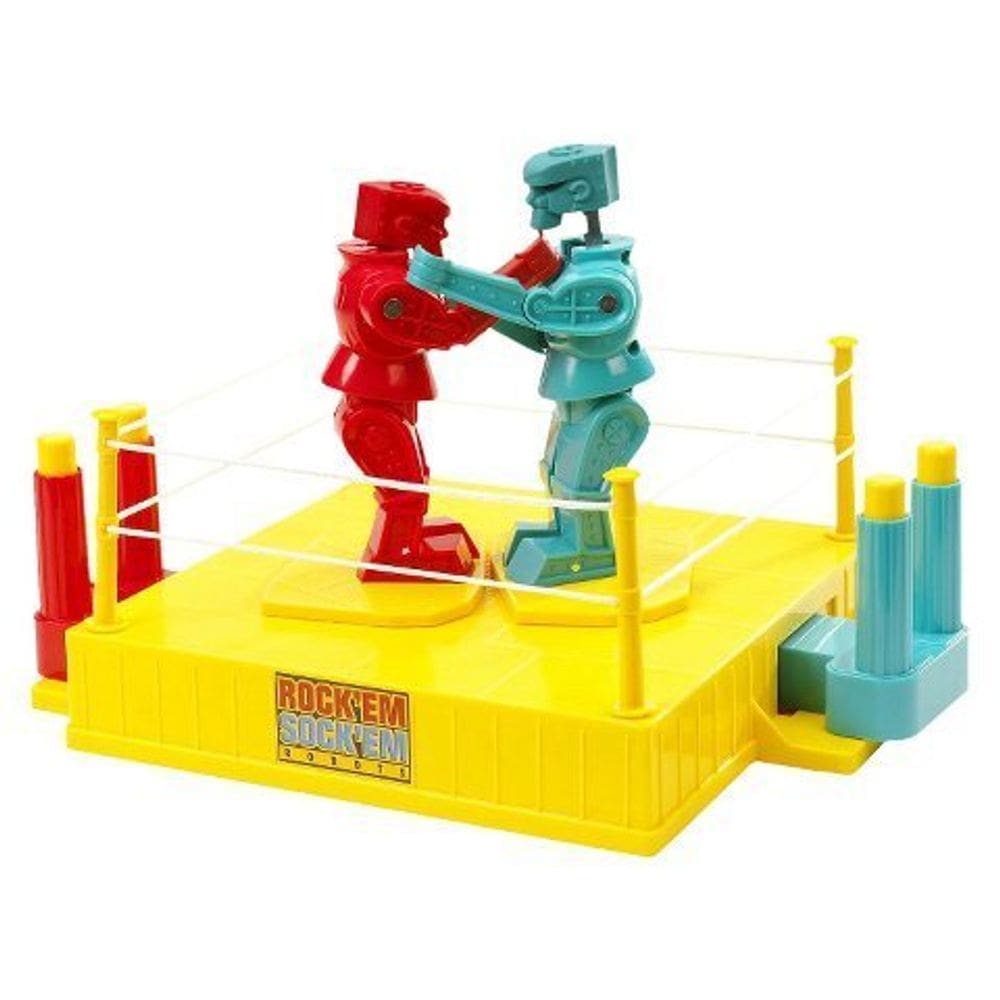Jogo Mattel Rock em Sock em New Robots para crianças de 6 anos ou mais