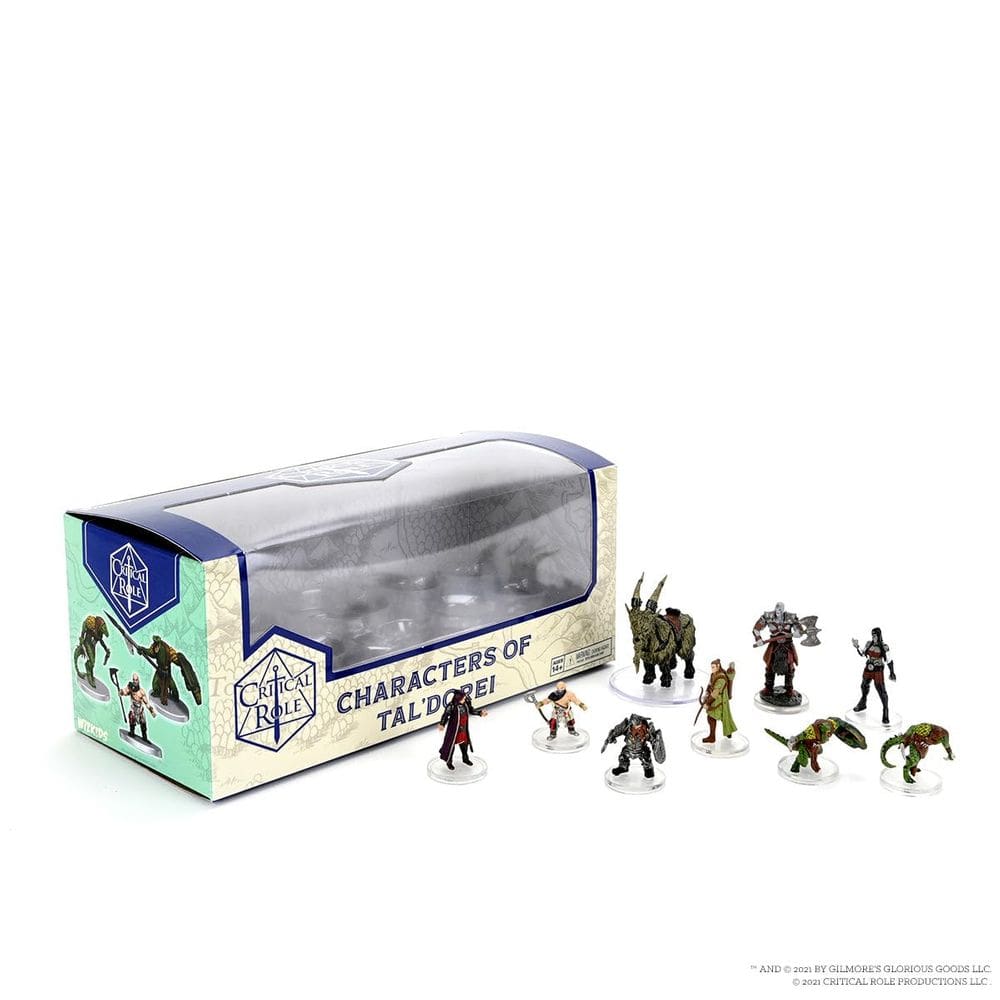 Miniaturas definem personagens essenciais de Tal`Dorei para WizKids