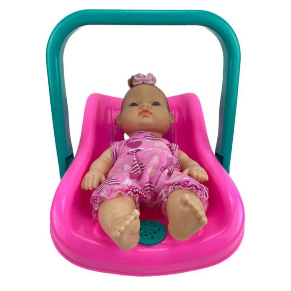 Novo Bebê Passeio Musical Branca Nova Toys
