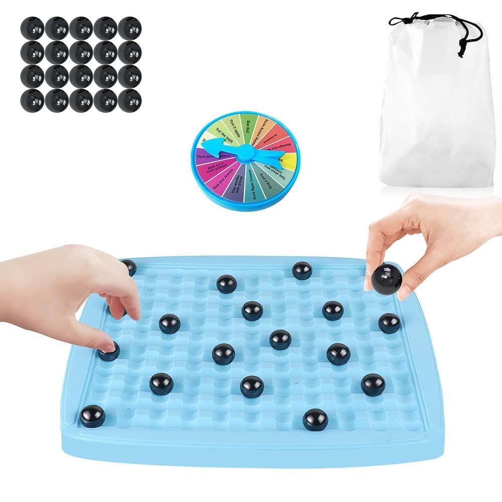 Jogo de tabuleiro de xadrez Rytopt Magnetism Versus com 20 bolas magnéticas
