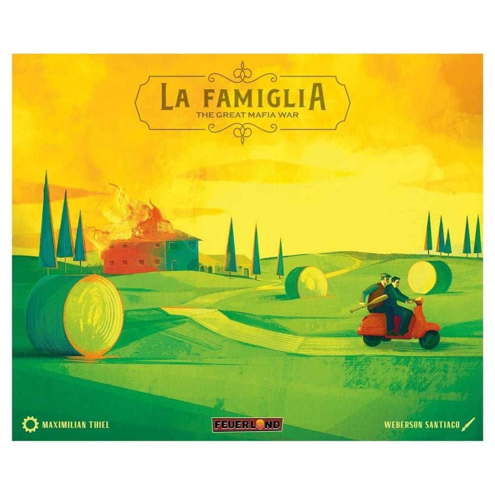 Jogo de Tabuleiro Capstone Games La Famiglia: The Great Mafia War