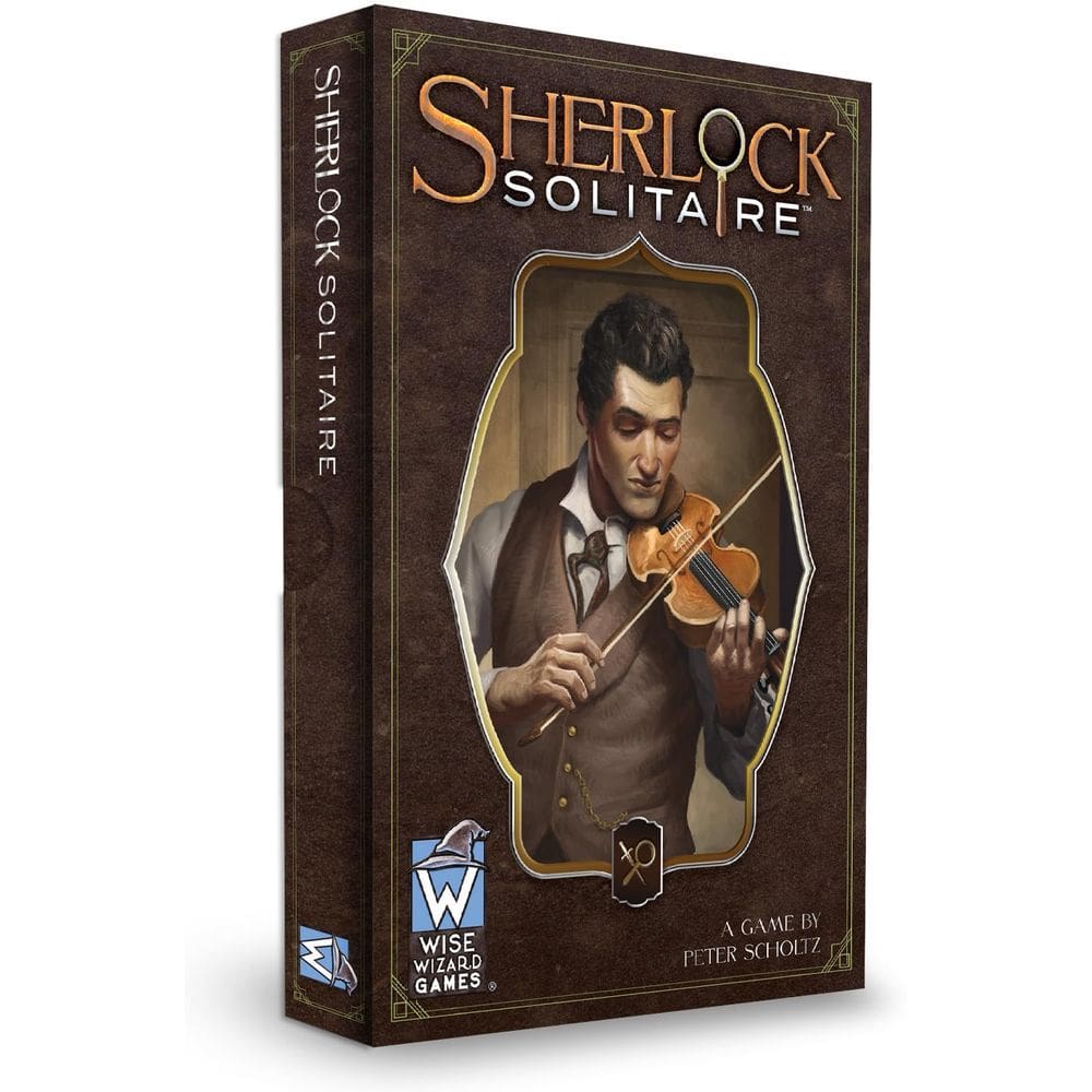 Jogo de cartas WISE WIZARD GAMES Sherlock Solitaire de Peter Scholtz