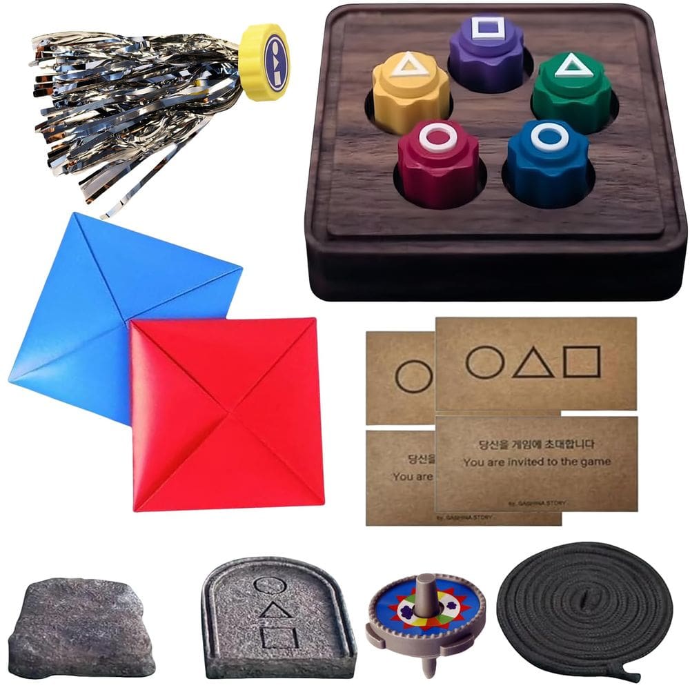 Conjunto de jogos ReeRaa Gonggi Korean Traditional Play Game