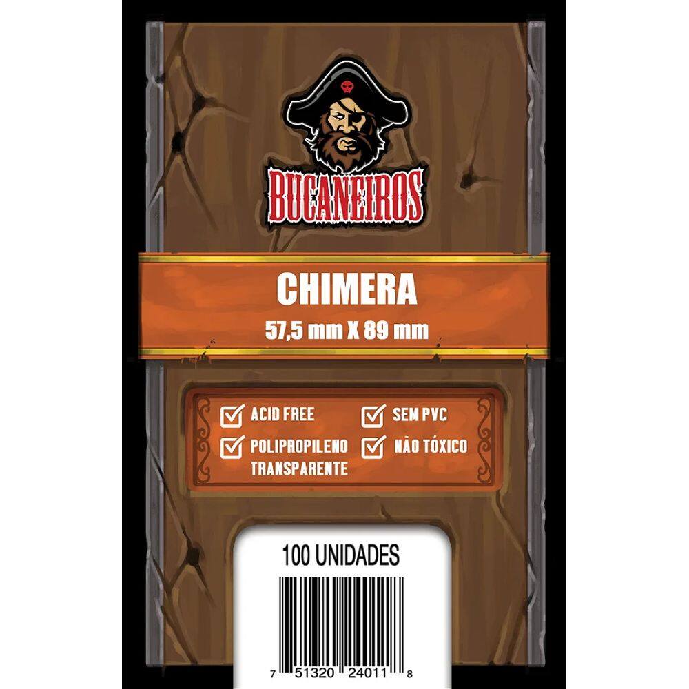 Sleeve Chimera (57,5 x 89) Bucaneiros