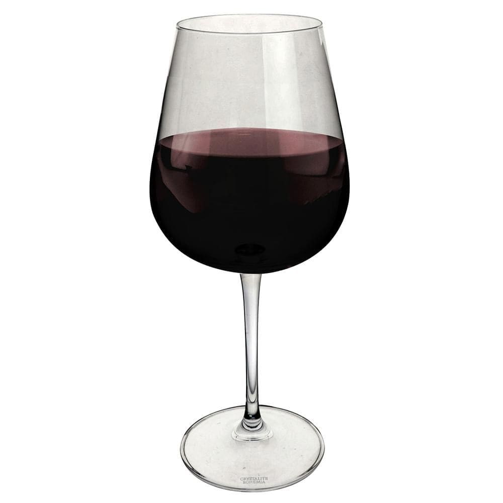 Conjunto de Taças Ardea para Vinho Tinto em Cristal Ecológico 540ml com 06 Peças - Bohemia