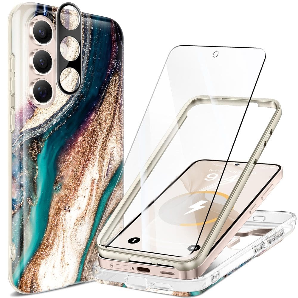 Capa de telefone magnética GVIEWIN para Samsung Galaxy S25 Plus