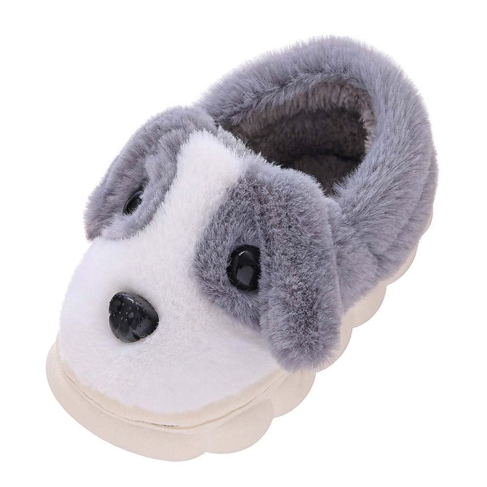 Pantufa Infantil Meninos Cachorrinho Antiderrapante 20 Ao 38