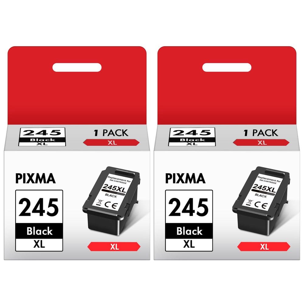 Cartucho de tinta Adoccur 245XL preto PG-245XL para impressora Canon