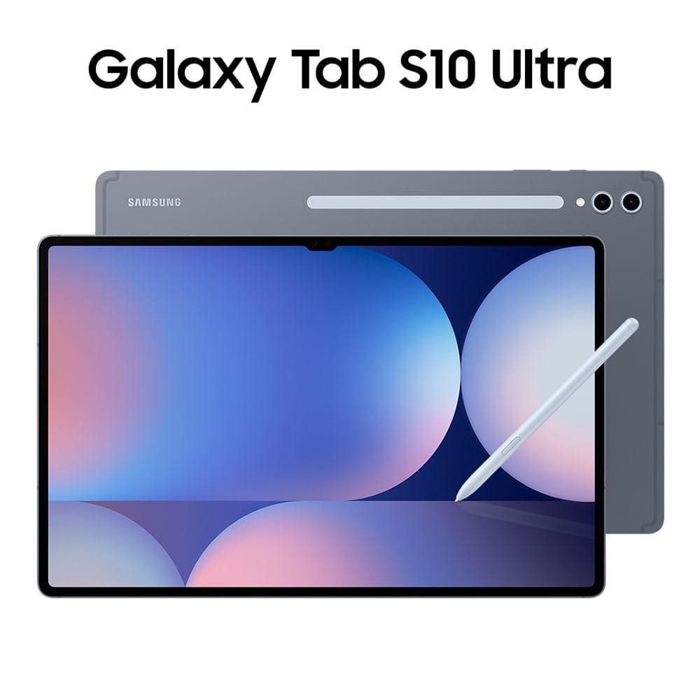Tablet Samsung Galaxy S10 Ultra Cinza com 14,6\", Wi-Fi, Android 14, Processador MediaTek Dimensity 9300 e 512GB