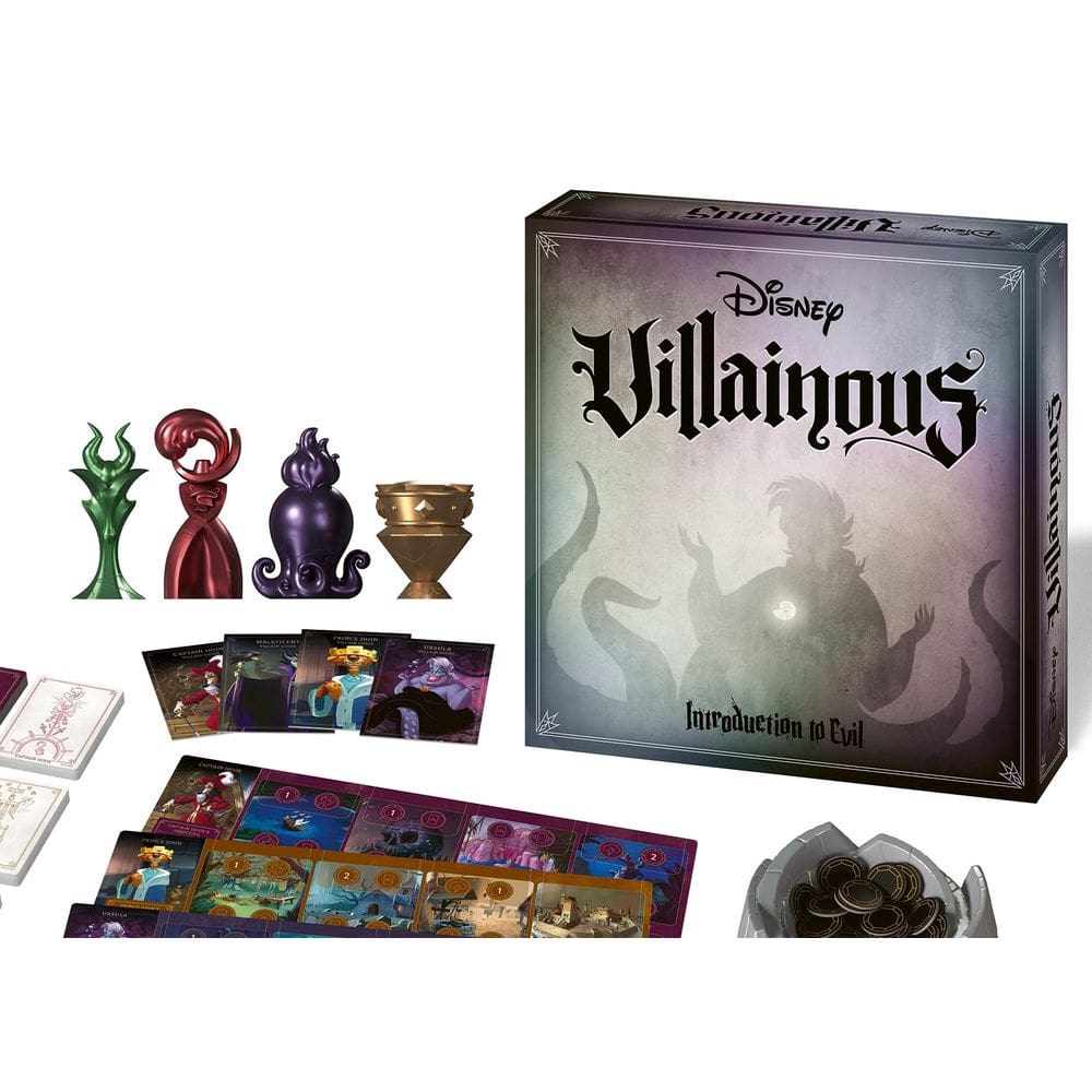 Jogo de Tabuleiro Ravensburger Disney Villainous 100 Edition