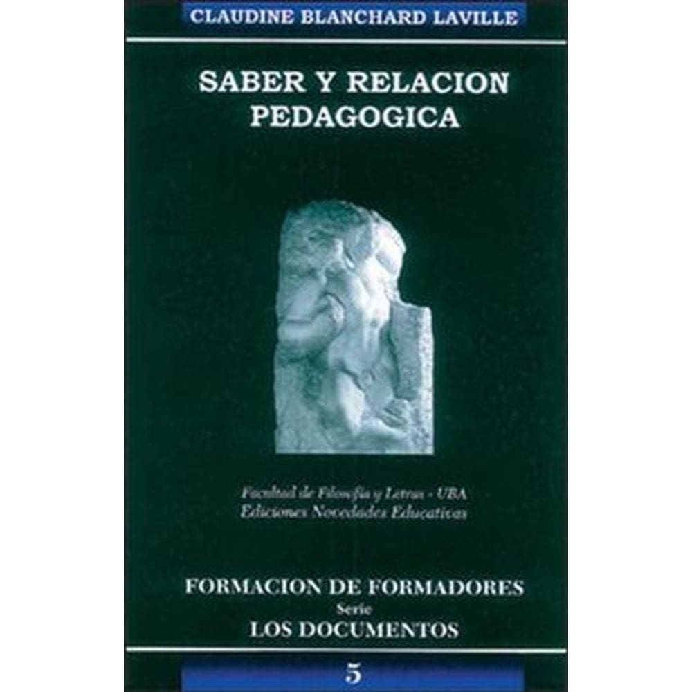 Saber Y Relación Pedagógica Un Enfoque Clínico