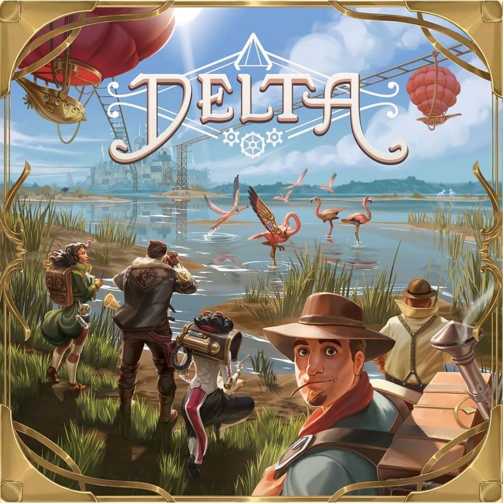 Jogo de tabuleiro Brewer Delta Crystal Collection 2-4 jogadores