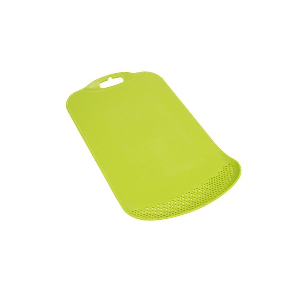 Tábua Corte Escorredor Alimentos 2 em 1 - 24x38 cm