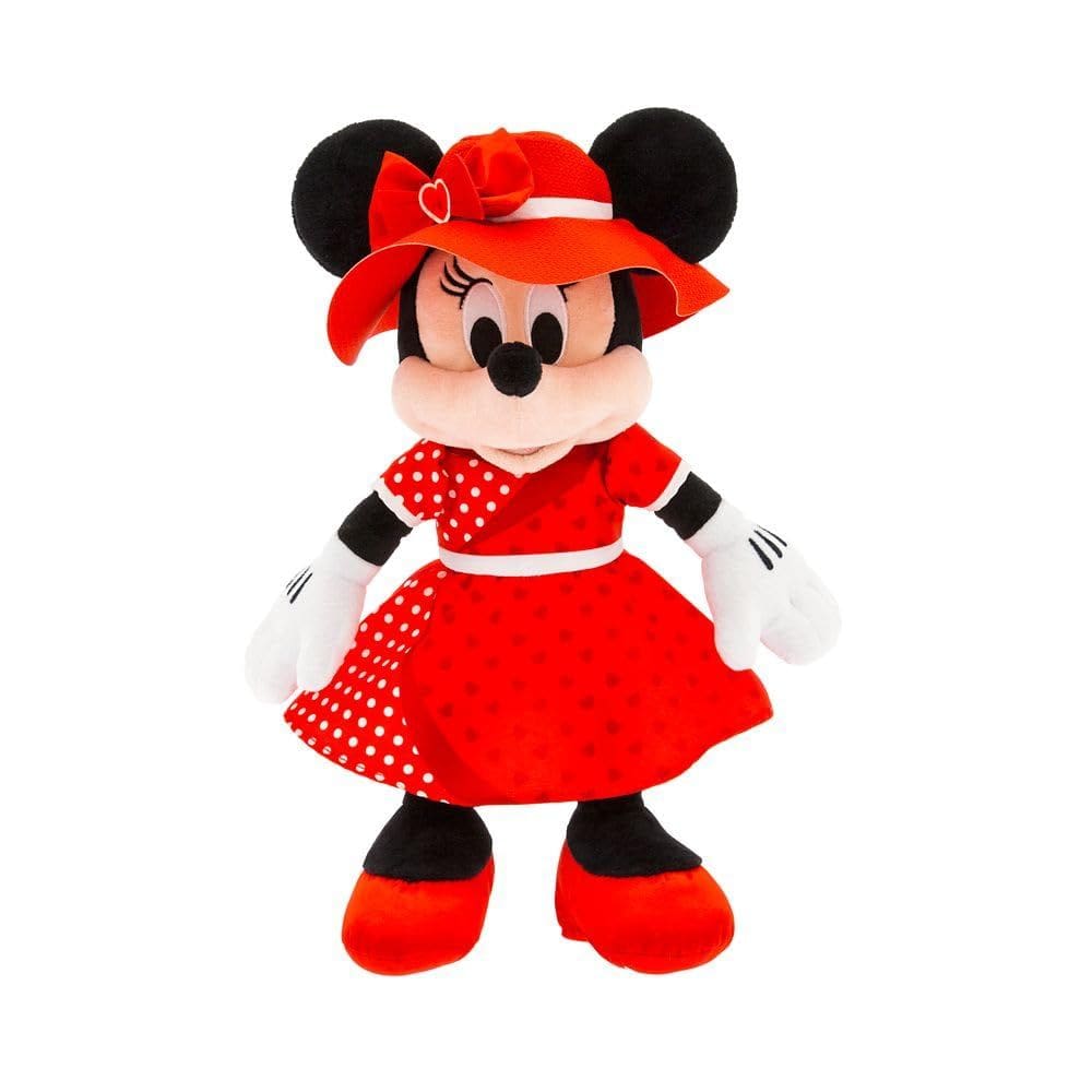 Brinquedo de pelúcia Disney Store Minnie Mouse Dia dos Namorados para crianças