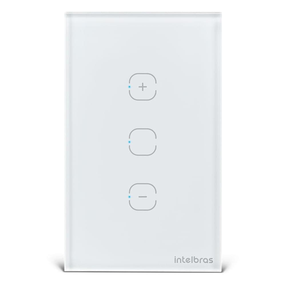 Interruptor Smart Touch Wi-Fi Dimmer Branco - Intelbras - EWS 1101