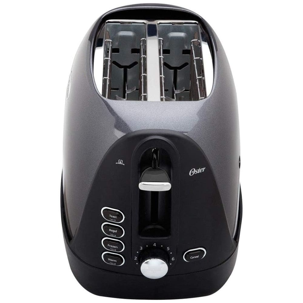 Torradeira Elétrica 2 Fatias com 7 Níveis de Tostagem, Metálico, 110v, OSTER TSSTTRJBG1, Preto