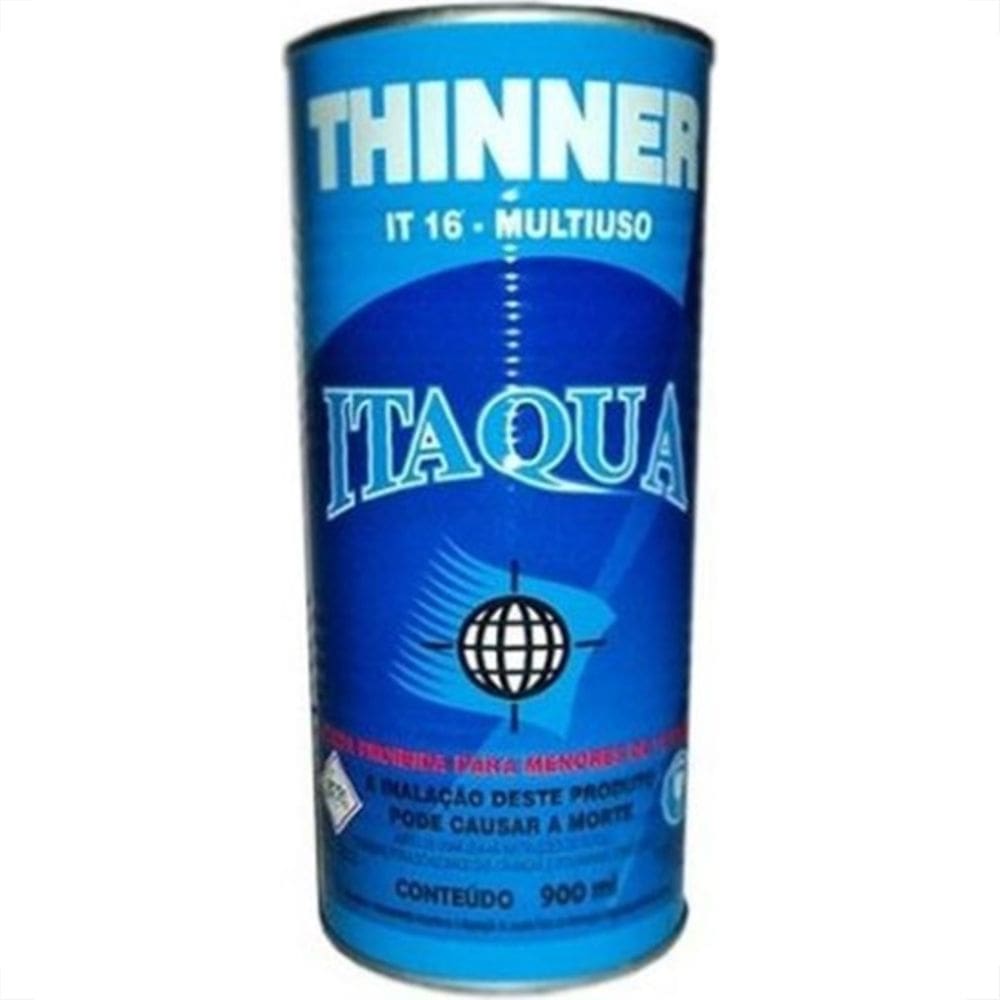 Thinner Itaqua 16 900Ml 123 - Kit C/12