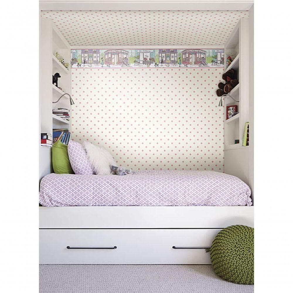 Faixa De Parede Waverly Kids Ooh La La Wk6821bd